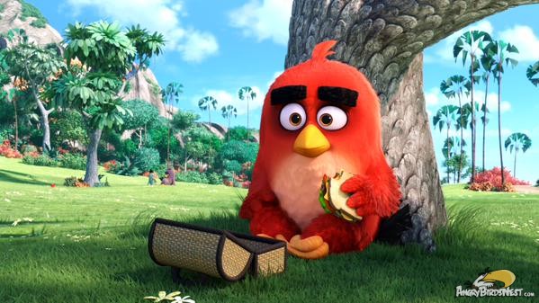 Angry Birds 2 Red Eating Lunch