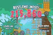 Can you ‘Best the Nest’ in Angry Birds Friends Tournament Week 175 Level 4?