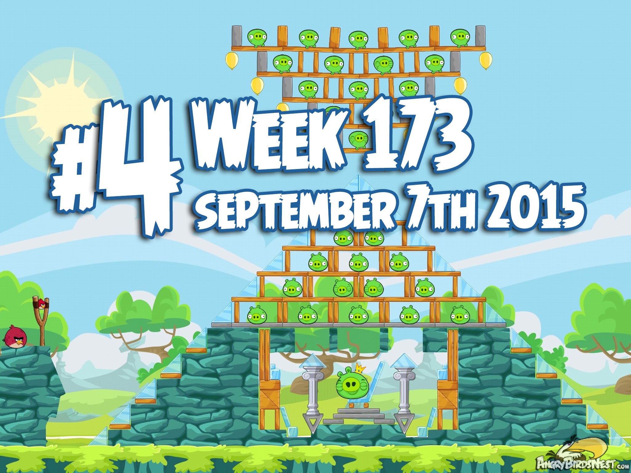 Angry Birds Friends Tournament Week 173 Level 4