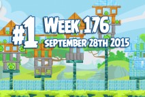 Angry Birds Friends 2015 Tournament Level 1 Week 176 Walkthrough