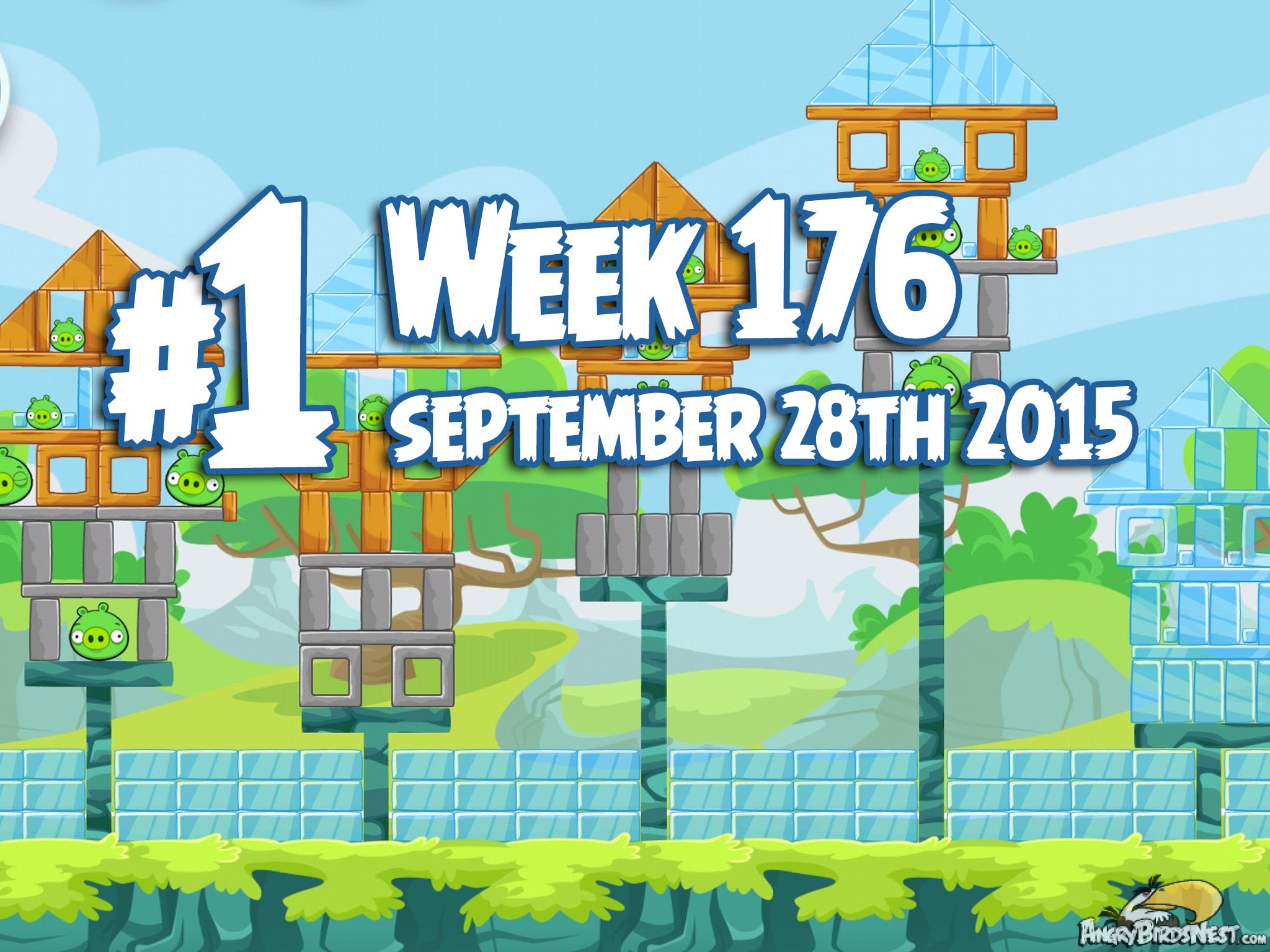 Angry Birds Friends Week 176 Level 1
