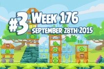 Angry Birds Friends 2015 Tournament Level 3 Week 176 Walkthrough