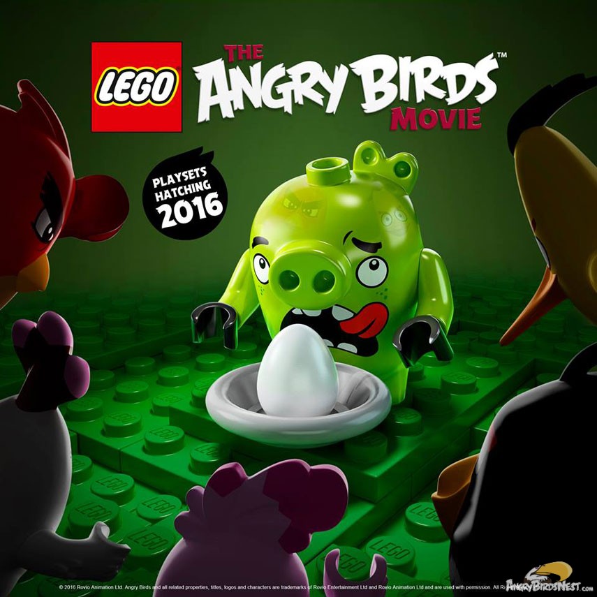 LEGO my EGG-O! First Teasers of the Upcoming Angry Birds Legos ...
