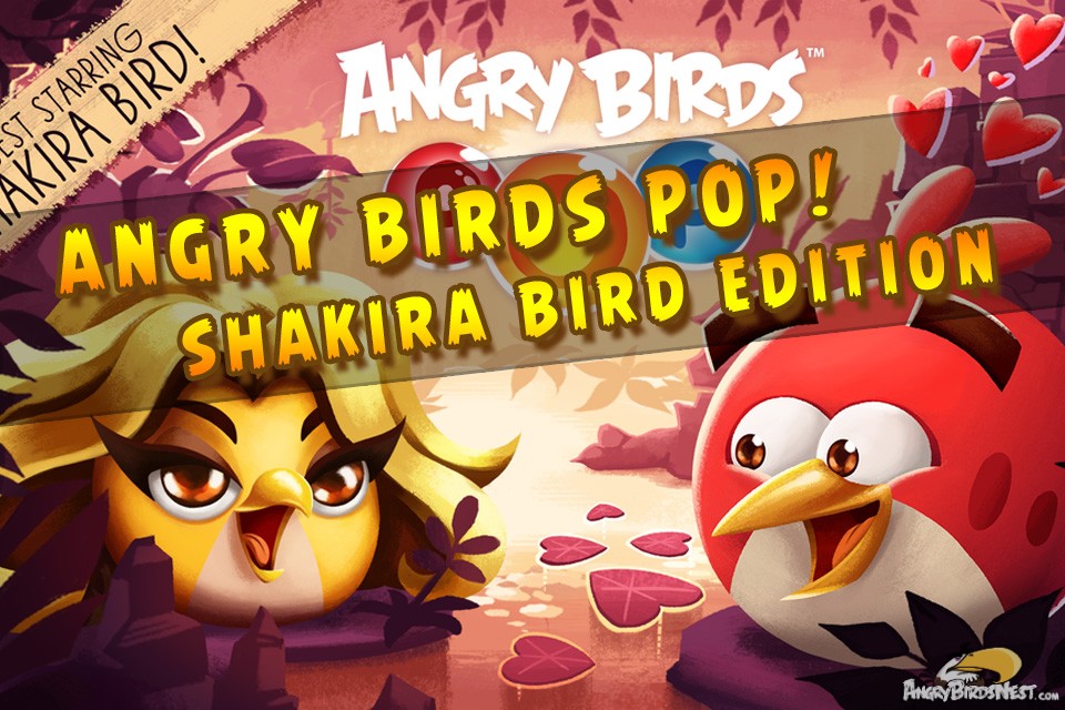 Angry Birds Pop Shakira Edition Feature Image
