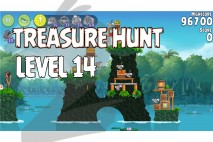 Angry Birds Rio Treasure Hunt Walkthrough Level #14