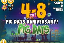 Angry Birds Seasons The Pig Days Level 4-8 Walkthrough | Pig Days Anniversary!