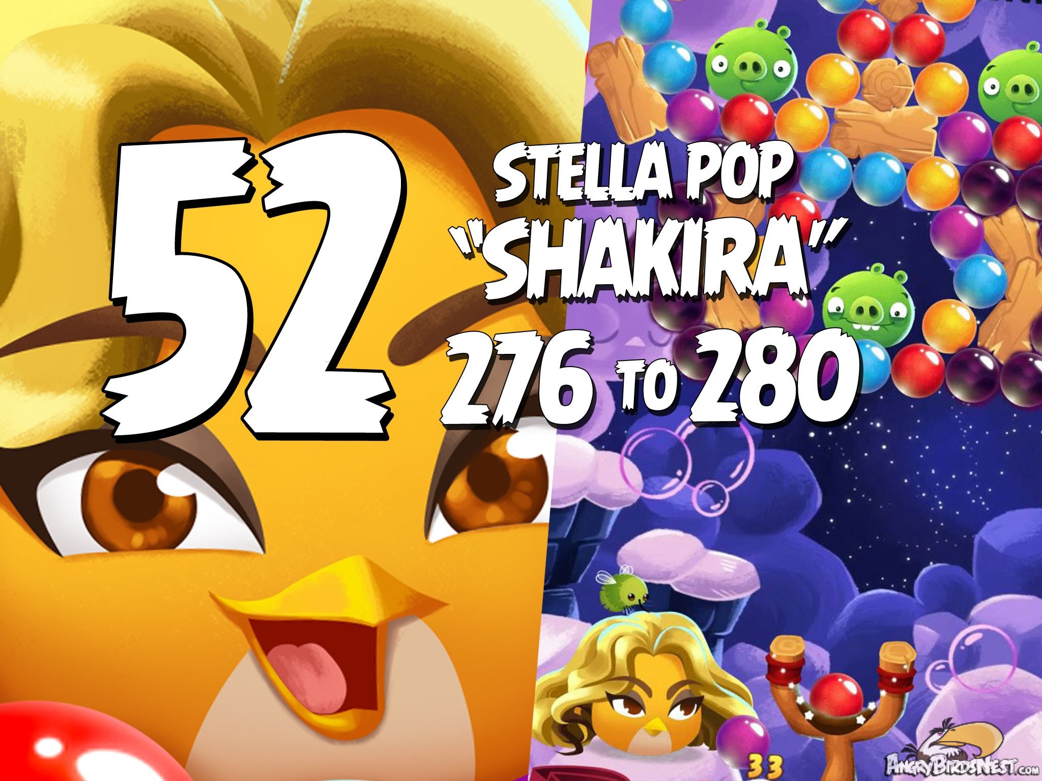 Shakira! Angry Birds Stella Pop Part 52