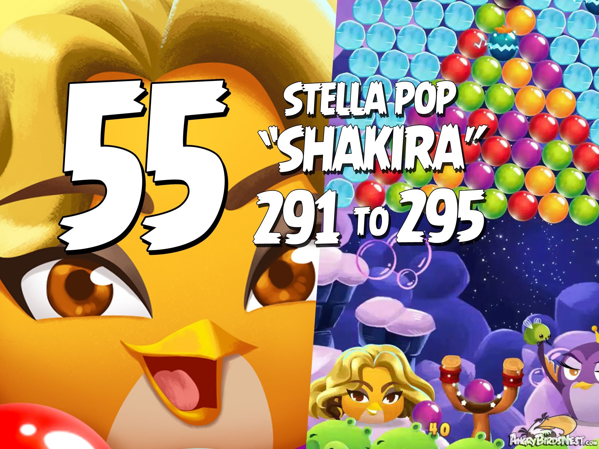 Shakira! Angry Birds Stella Pop Part 55