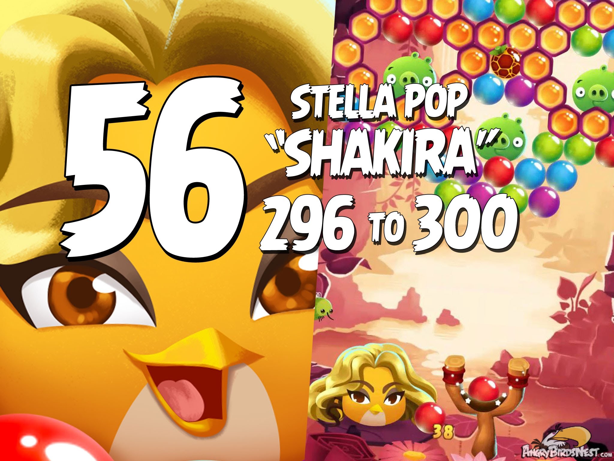 Shakira! Angry Birds Stella Pop Part 56