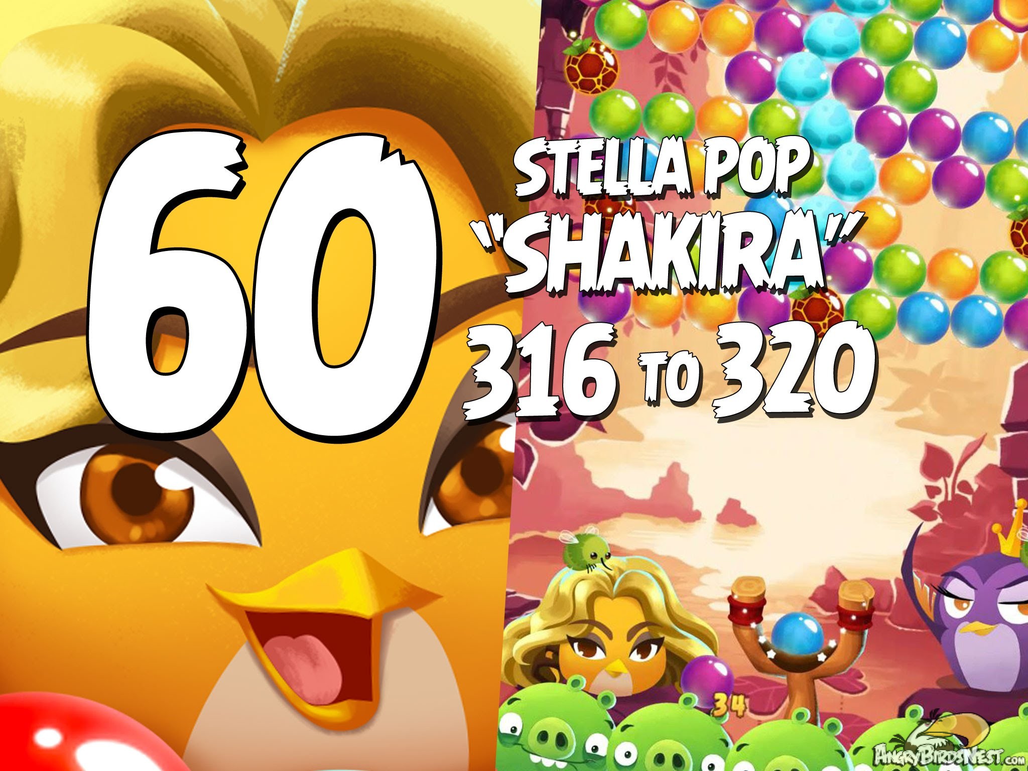 Shakira! Angry Birds Stella Pop Part 60