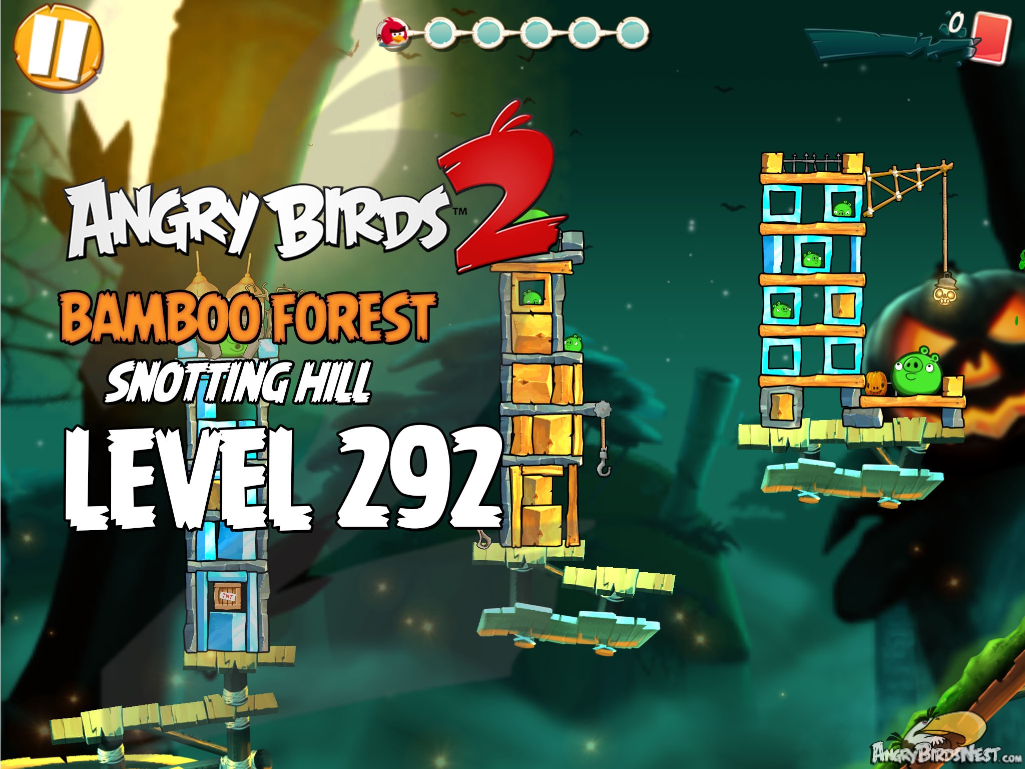 Angry Birds 2 Bambbo Forest Snotting Hill Level 292