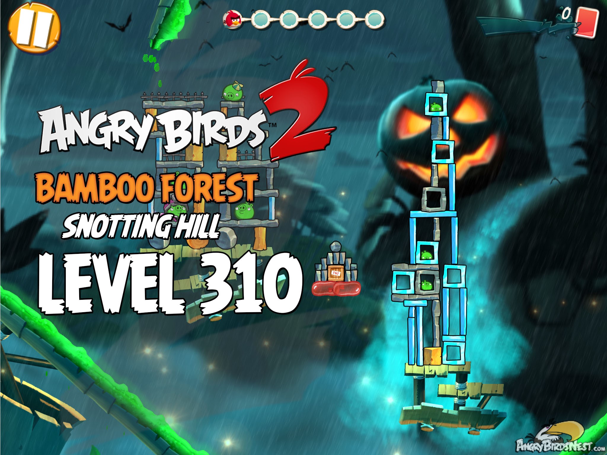 Angry Birds 2 Bamboo Forest Snotting Hill Level 310