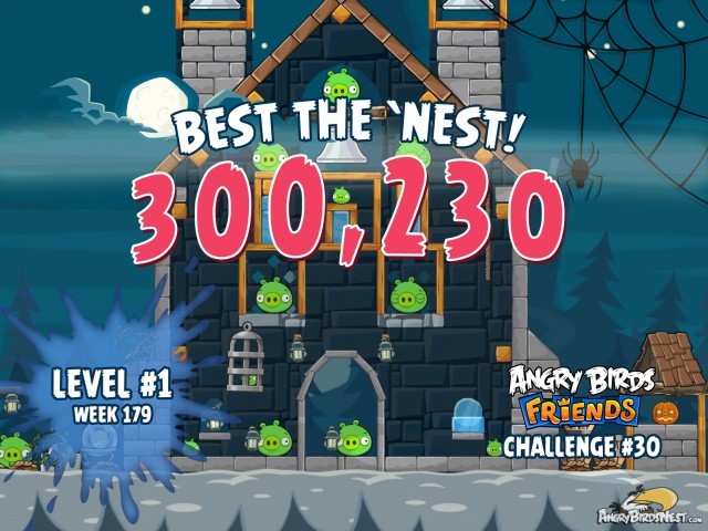 Angry Birds Friends Best the Nest Week 179 Level 1