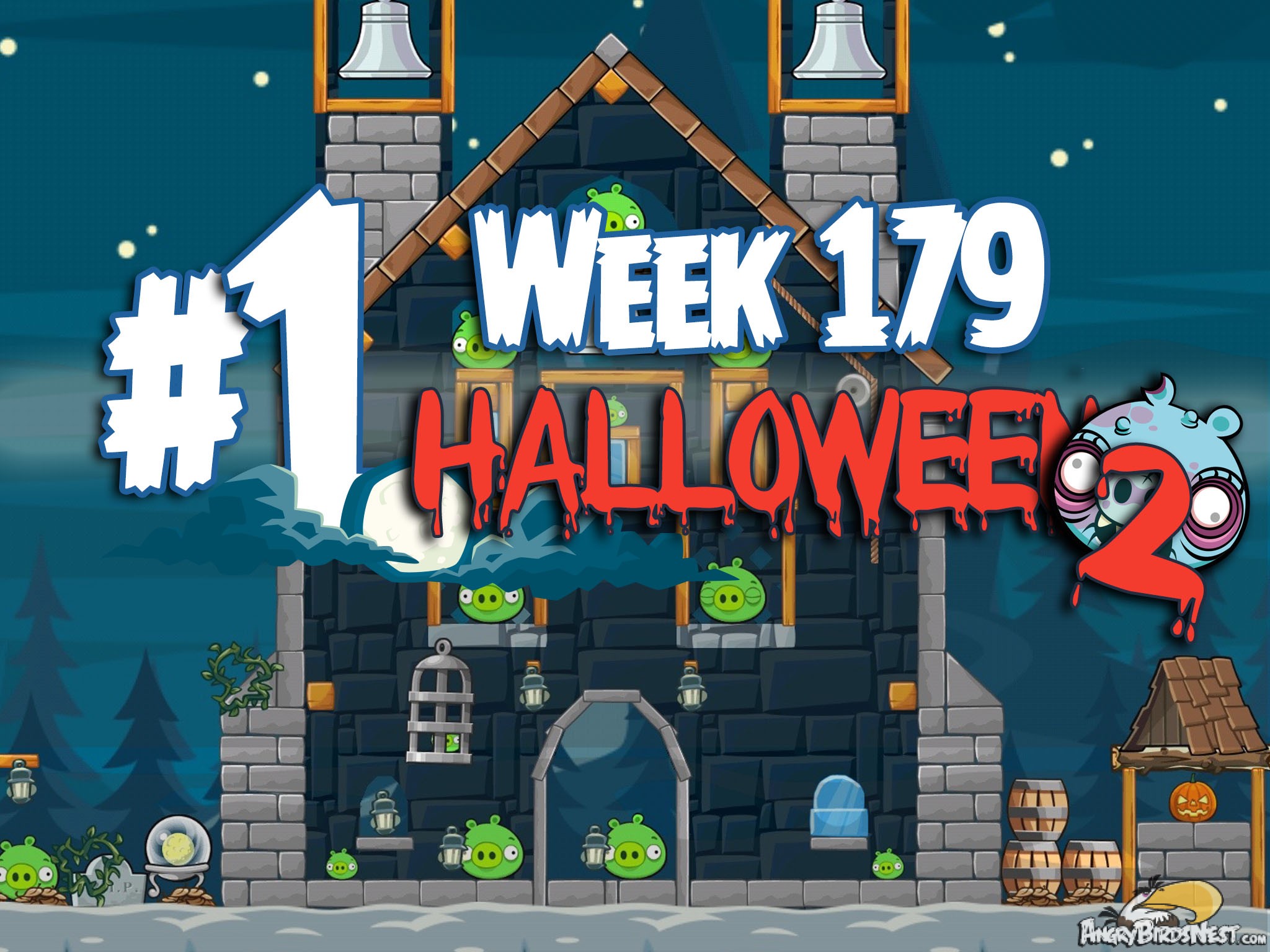 Angry Birds Friends Halloween Tournament Week 179 Level 1