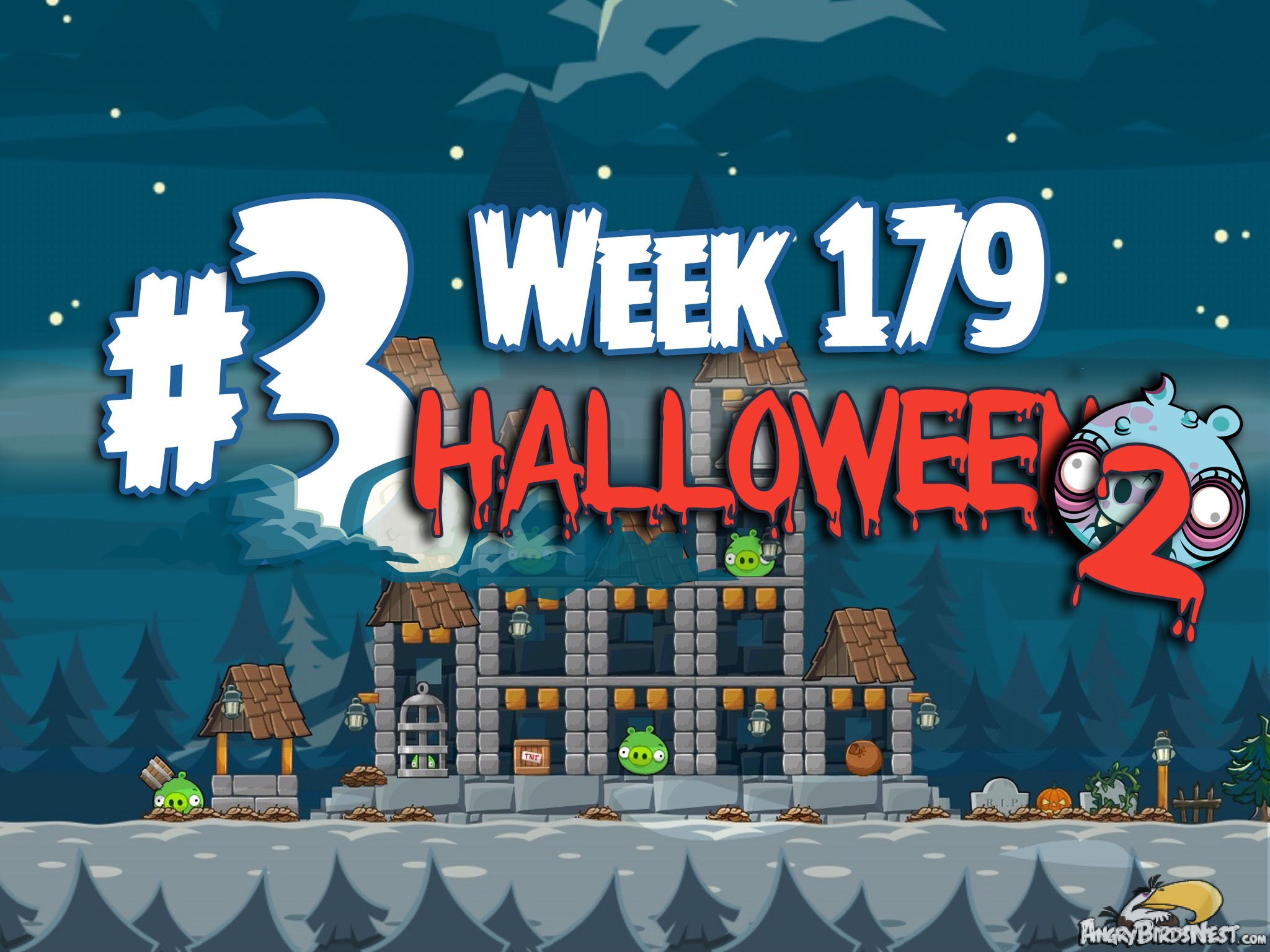 Angry Birds Friends Halloween Tournament Week 179 Level 3