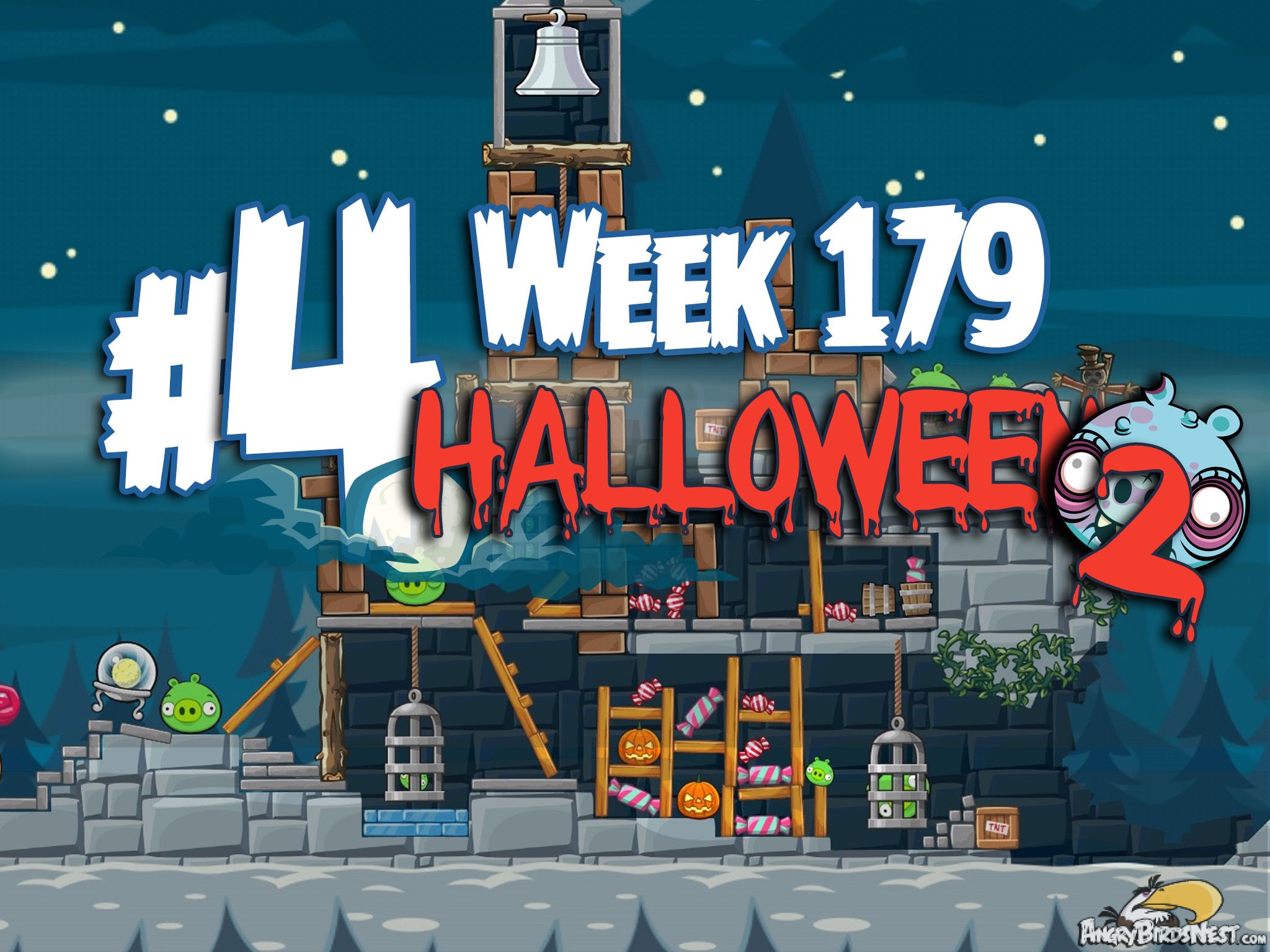 Angry Birds Friends Halloween Tournament Week 179 Level 4