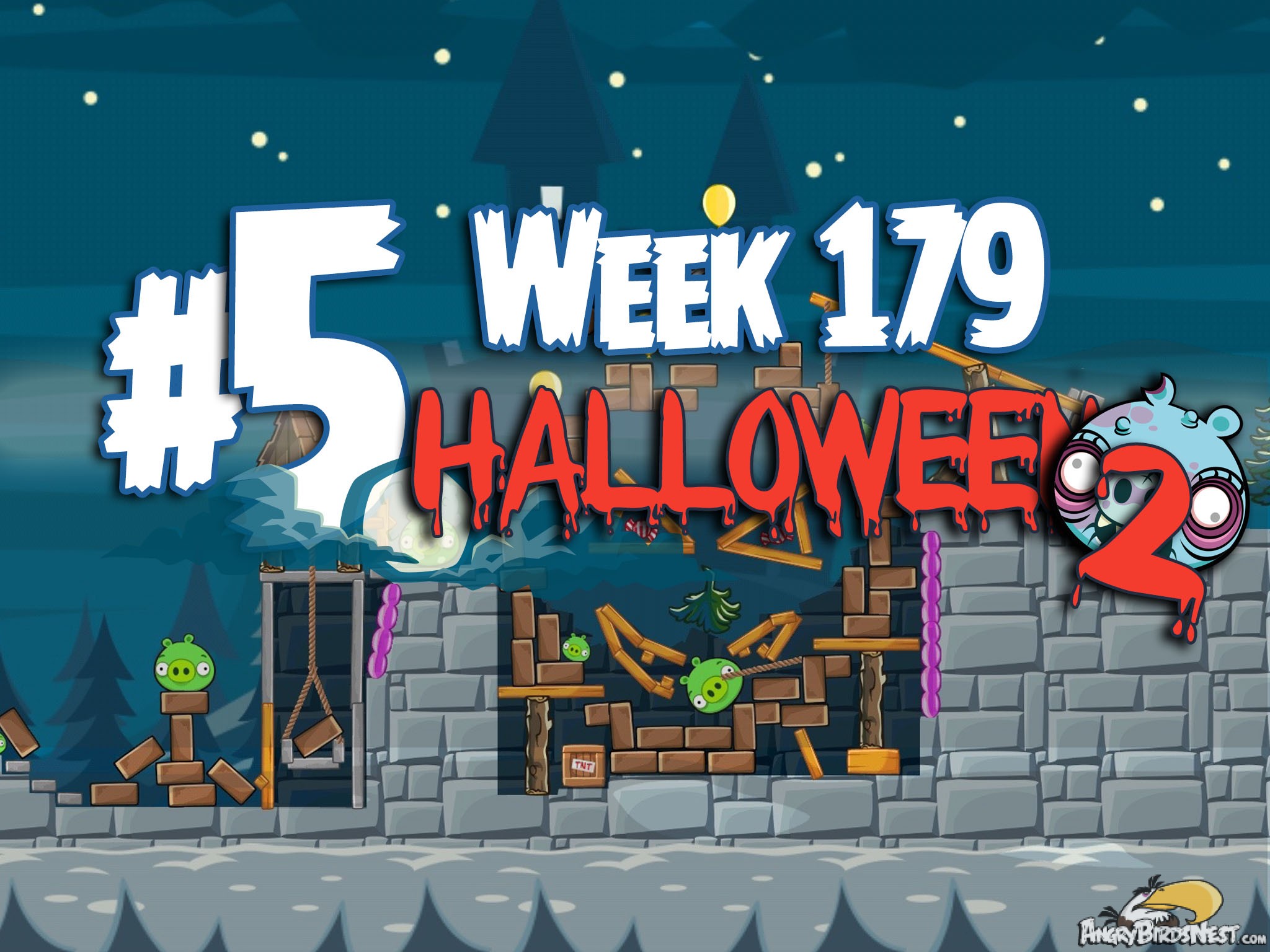 Angry Birds Friends Halloween Tournament Week 179 Level 5