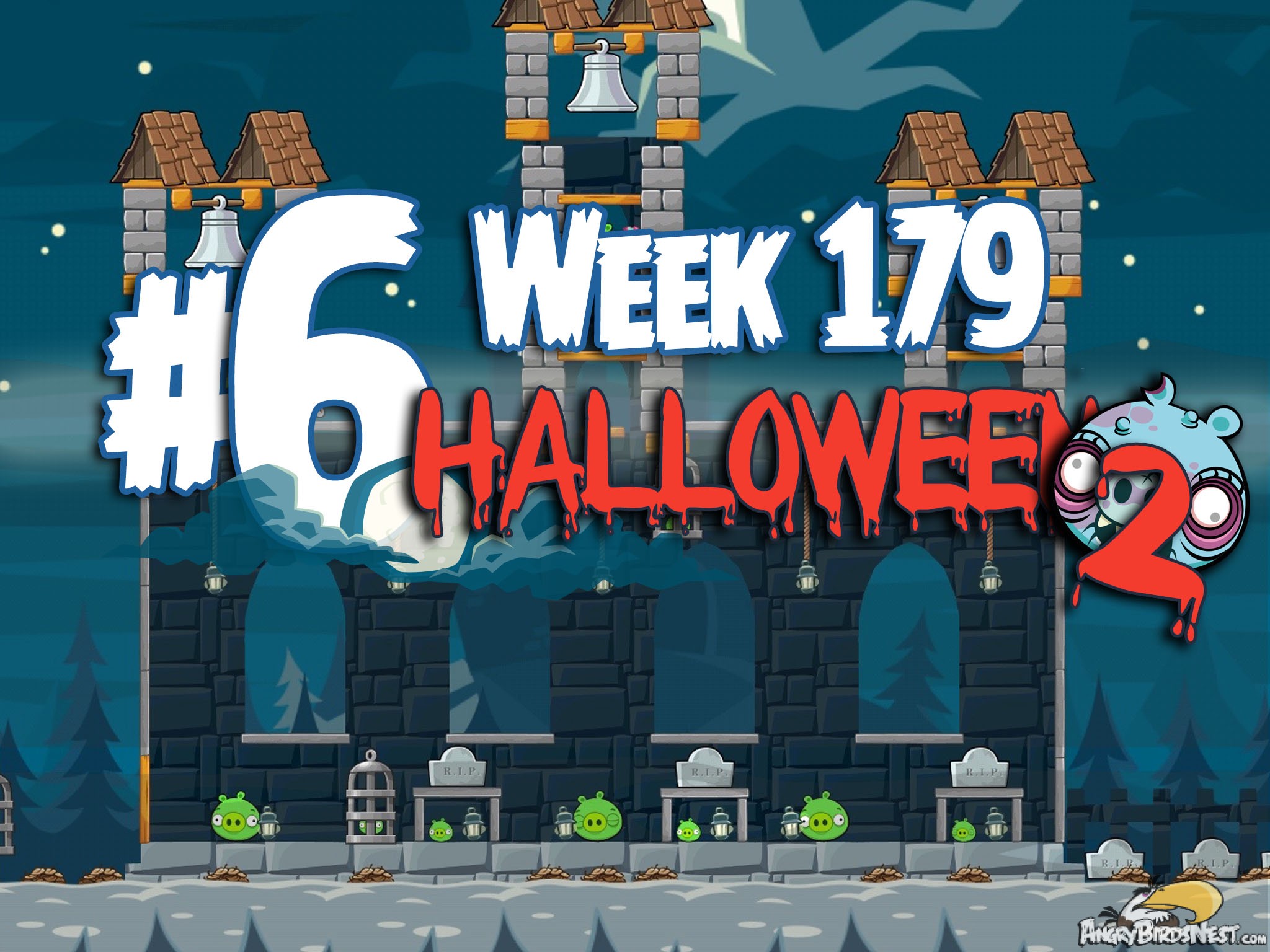 Angry Birds Friends Halloween Tournament Week 179 Level 6