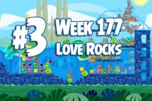 Angry Birds Friends 2015 Love Rocks Tournament Level 3 Week 177 Walkthrough
