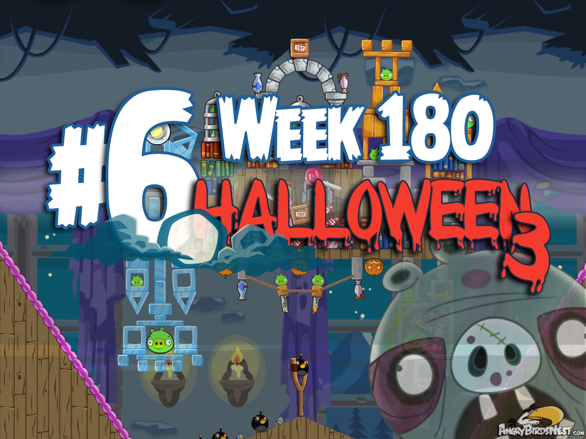 Angry Birds Friends Tournament Week 180 Level 6