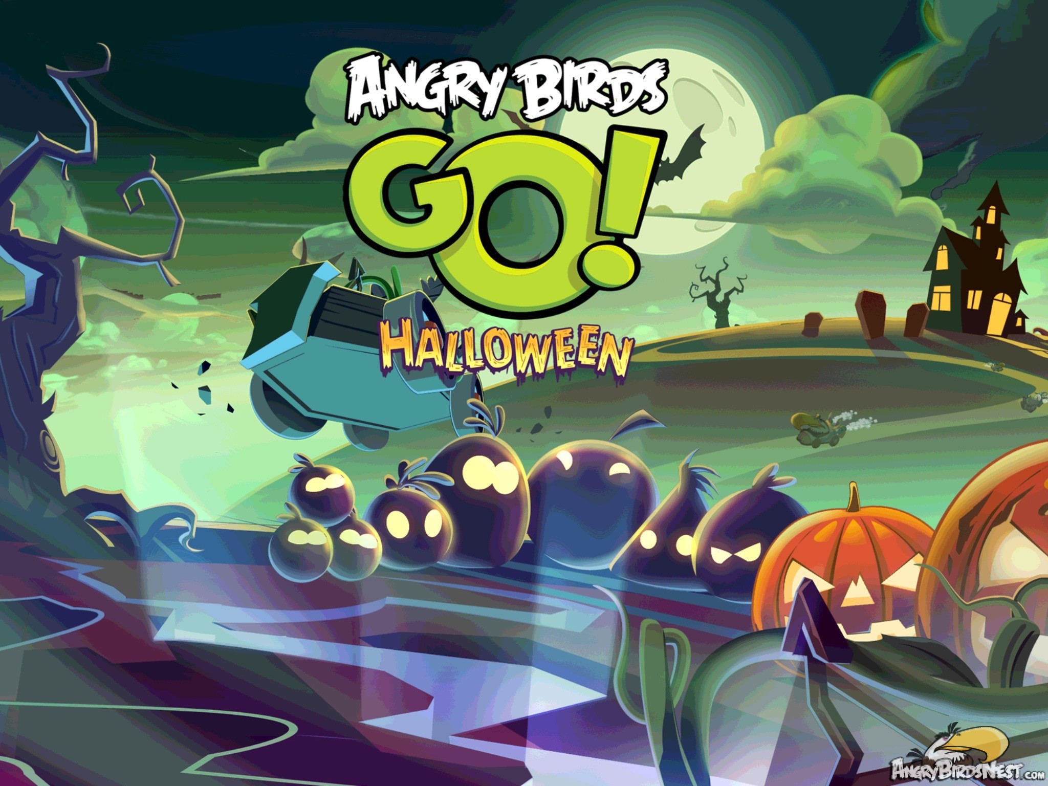 Angry Birds Go Halloween 2015 Update Feature image