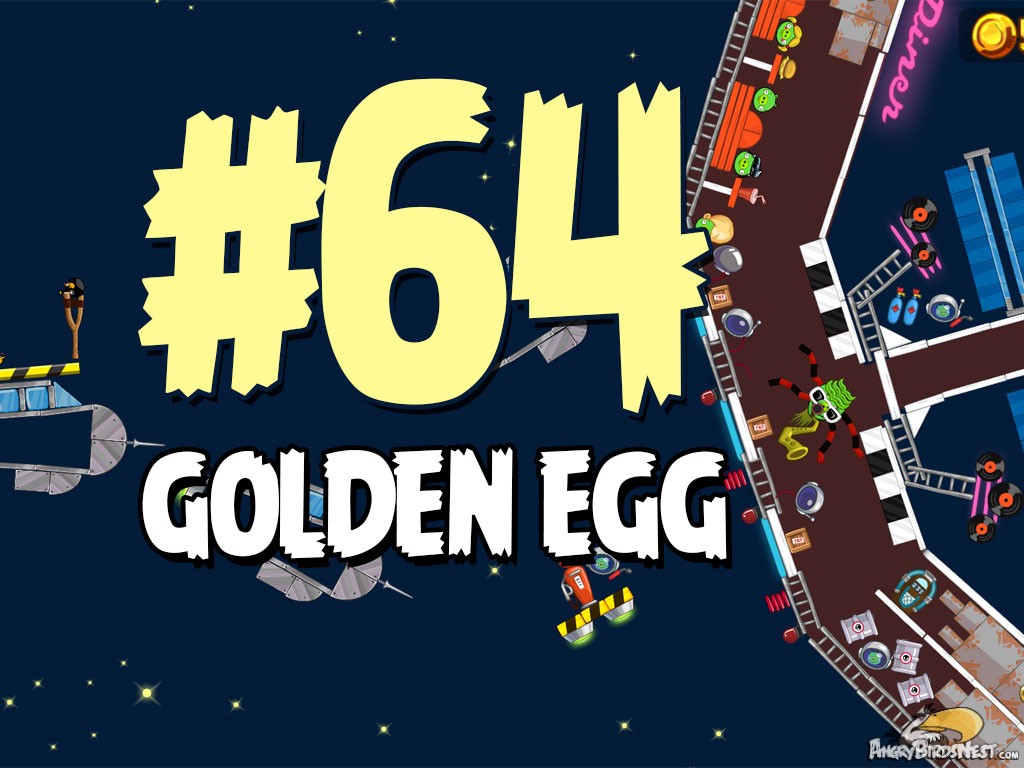 Angry Birds Seasons Invasion of the Egg Snatchers Golden Egg #64 Image