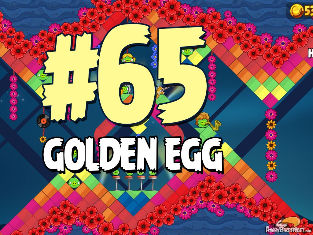 Angry Birds Seasons Invasion of the Egg Snatchers Golden Egg #65 Image