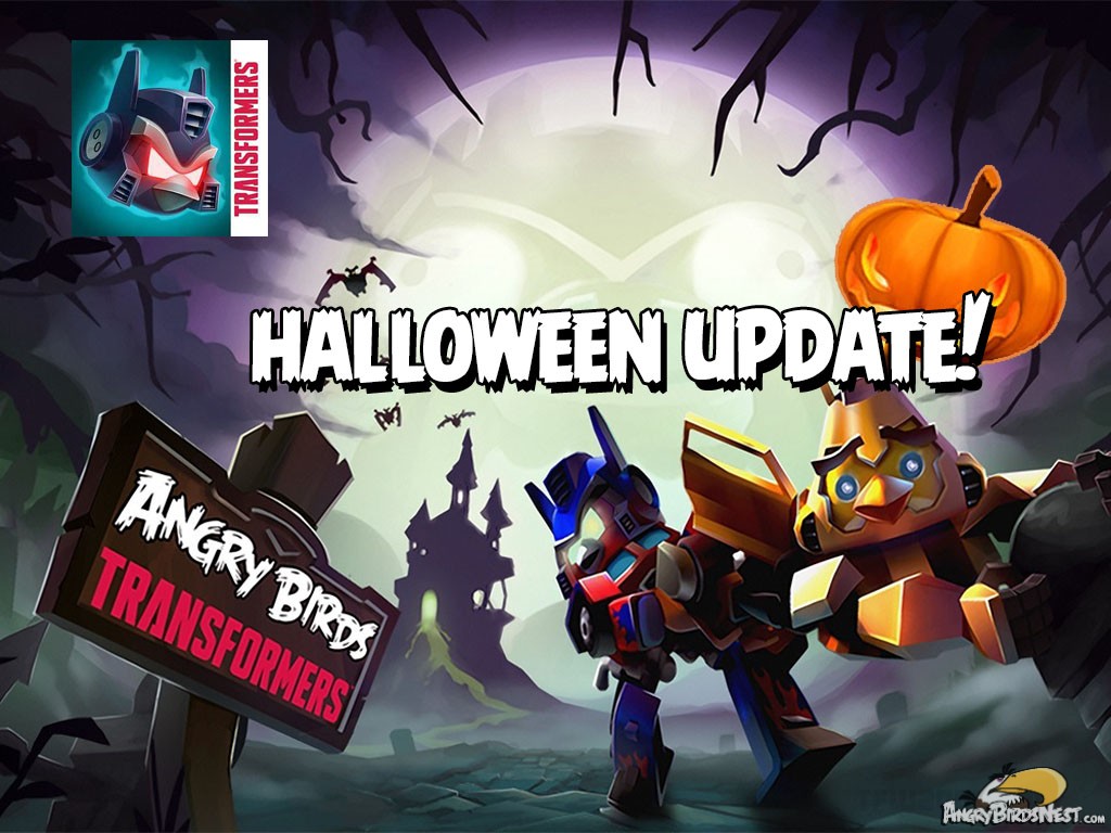 Angry Birds Transformers Halloween Update Feature Image