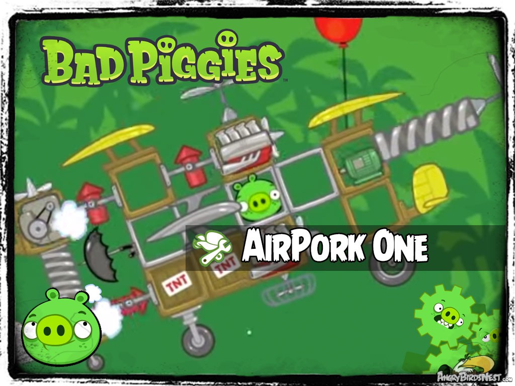 Bad Piggies - Pigineering Airpork One