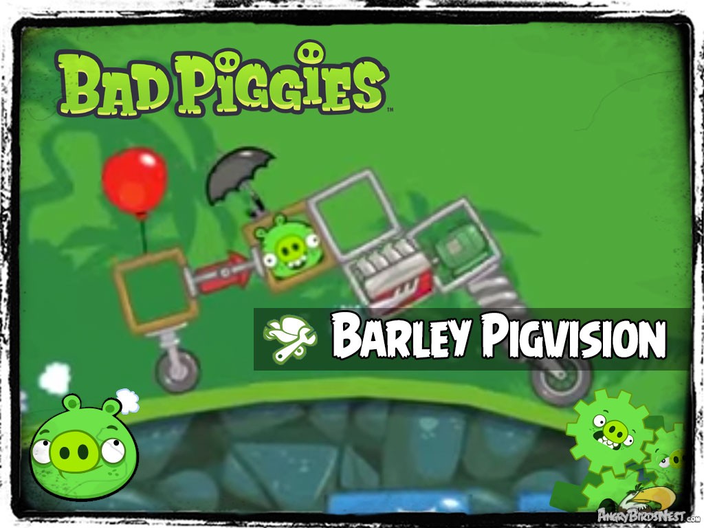 Bad Piggies - Pigineering Barley Pigvision