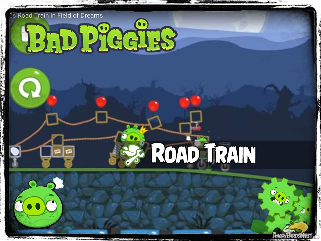 Bad Piggies - Pigineering Road Train