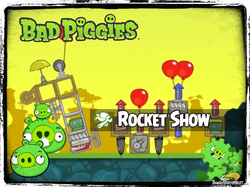 Bad Piggies - Pigineering Rocket Salvo Test