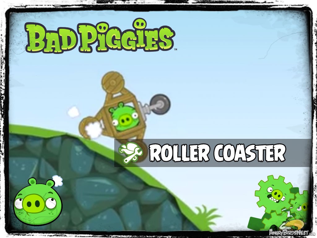 Bad Piggies - Pigineering Roller Coaster