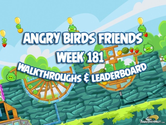 Angry Birds Friends Week 181
