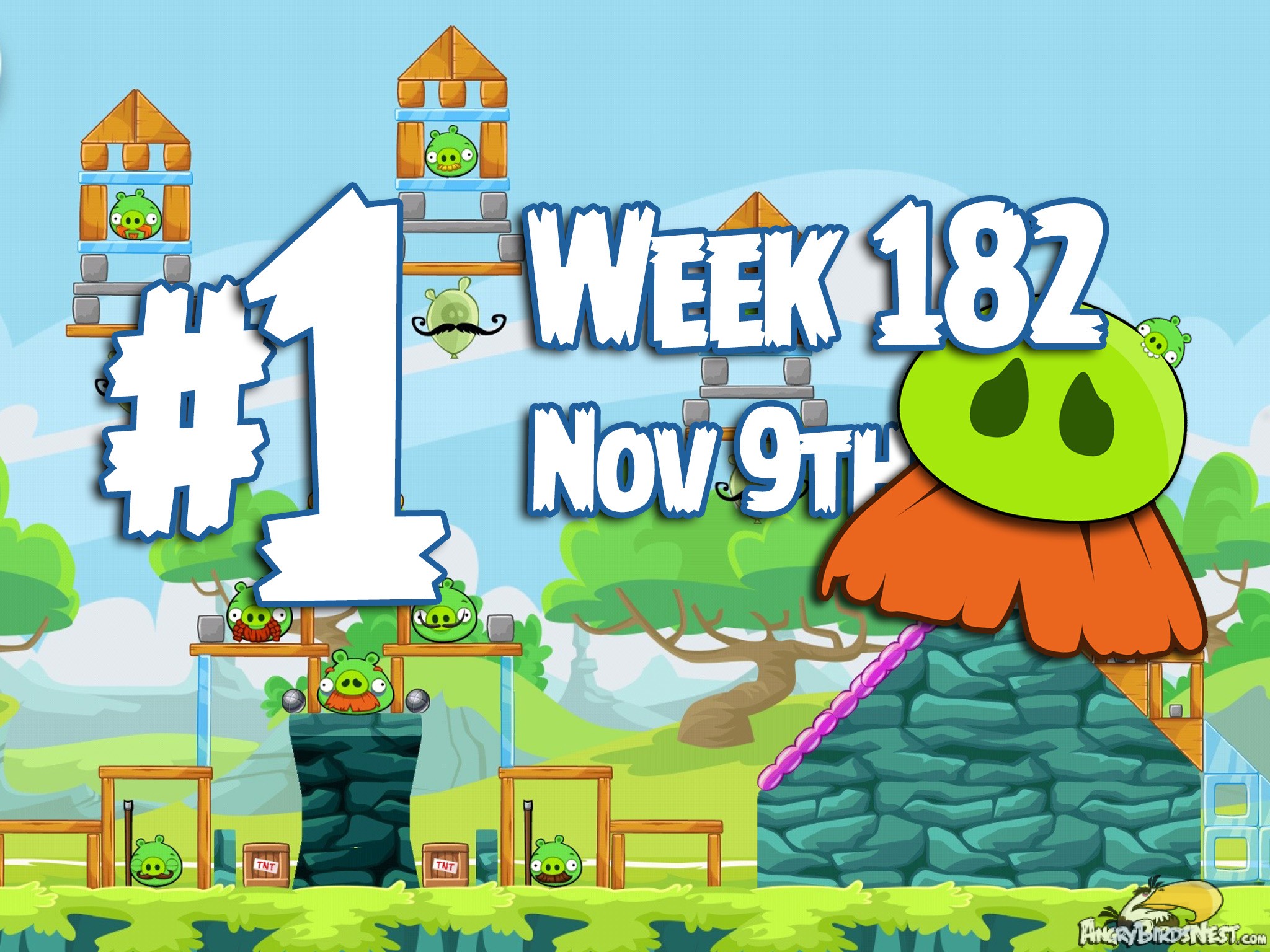 Angry Birds Friends Tournament Week 182 Level 1