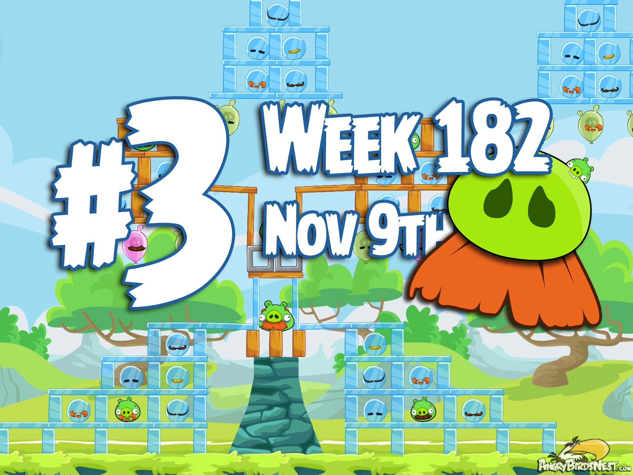Angry Birds Friends Tournament Week 182 Level 3