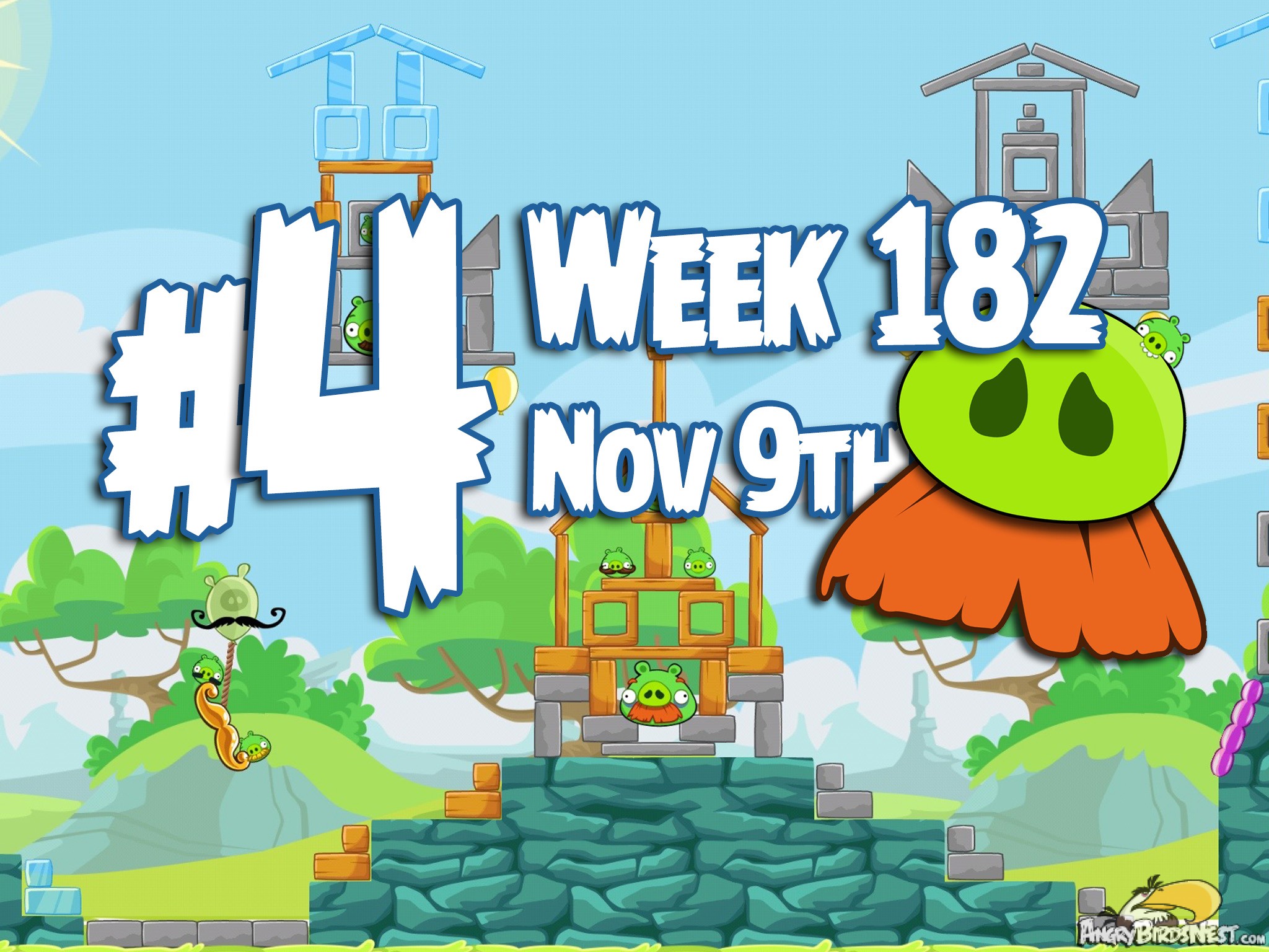Angry Birds Friends Tournament Week 182 Level 4