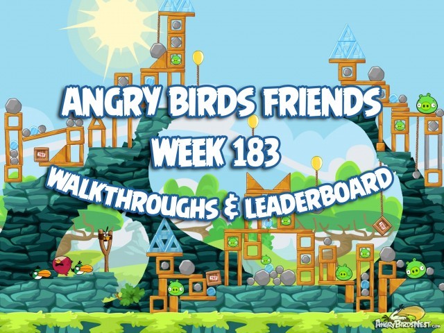 Angry Birds Friends Week 182