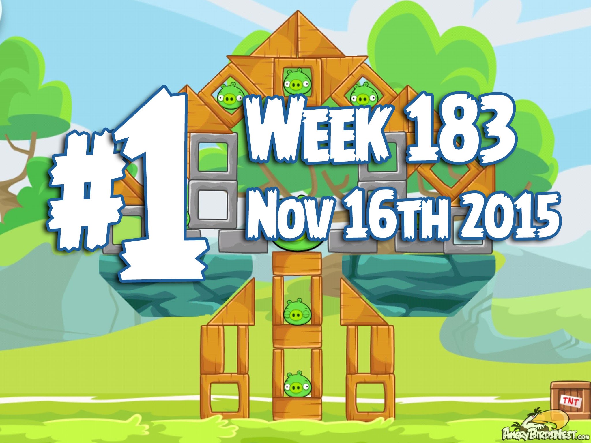 Angry Birds Friends Tournament Week 183 Level 1
