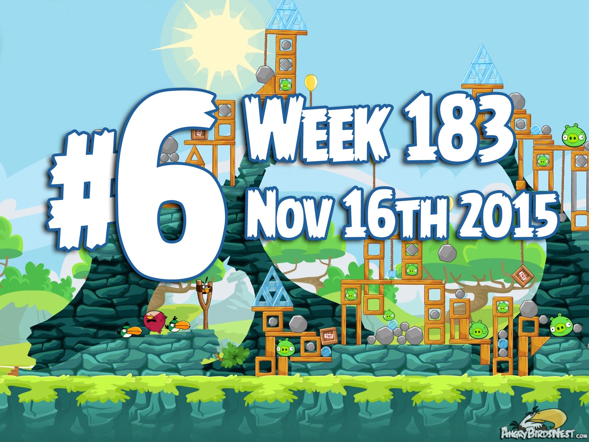 Angry Birds Friends Tournament Week 183 Level 6