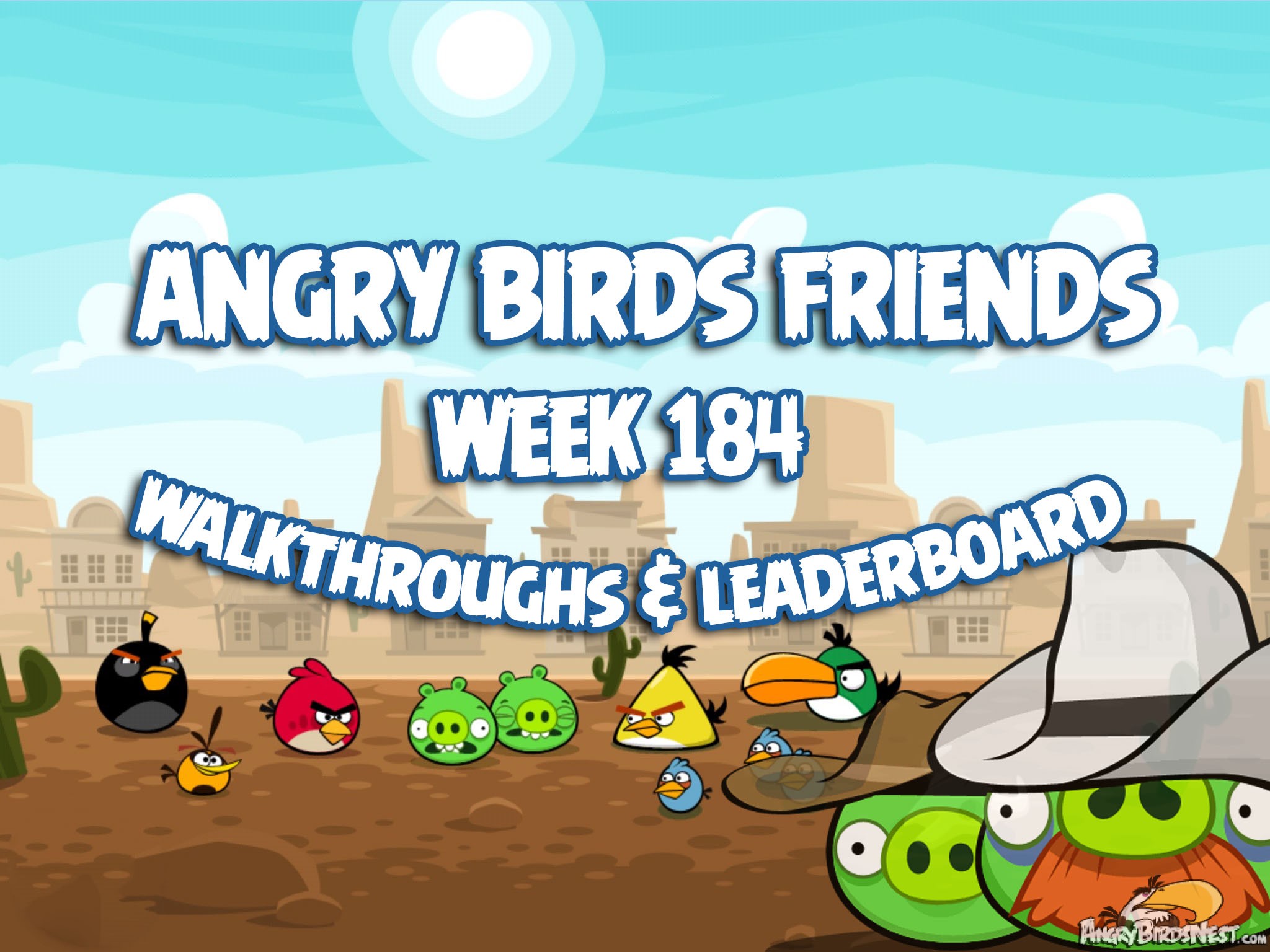 Angry Birds Friends Tournament Week 184 Feature Image
