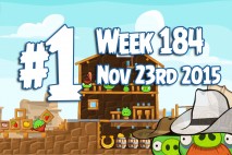 Angry Birds Friends 2015 Wild West Tournament Level 1 Week 184 Walkthrough