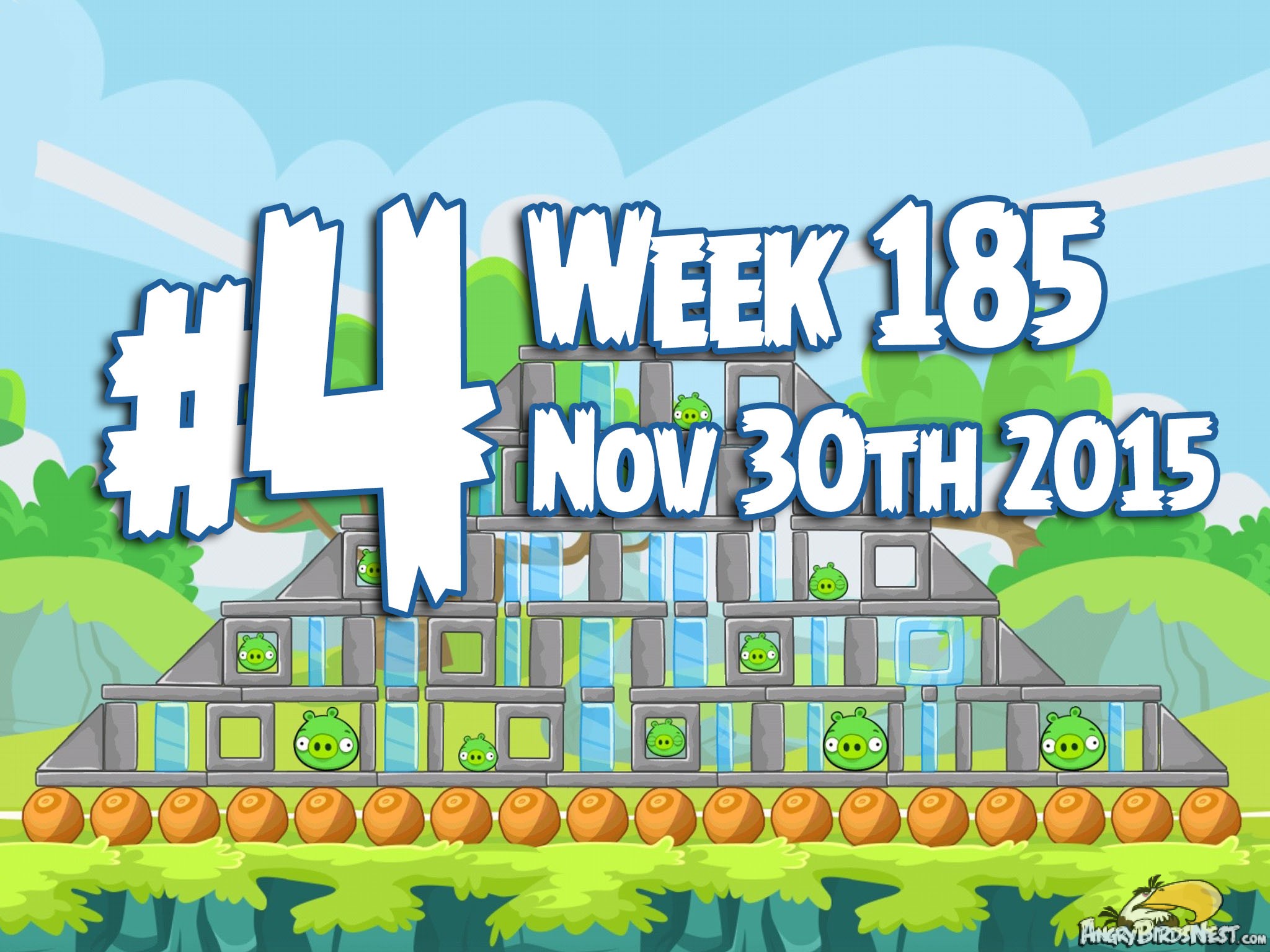 Angry Birds Friends Tournament Week 185 Level 4