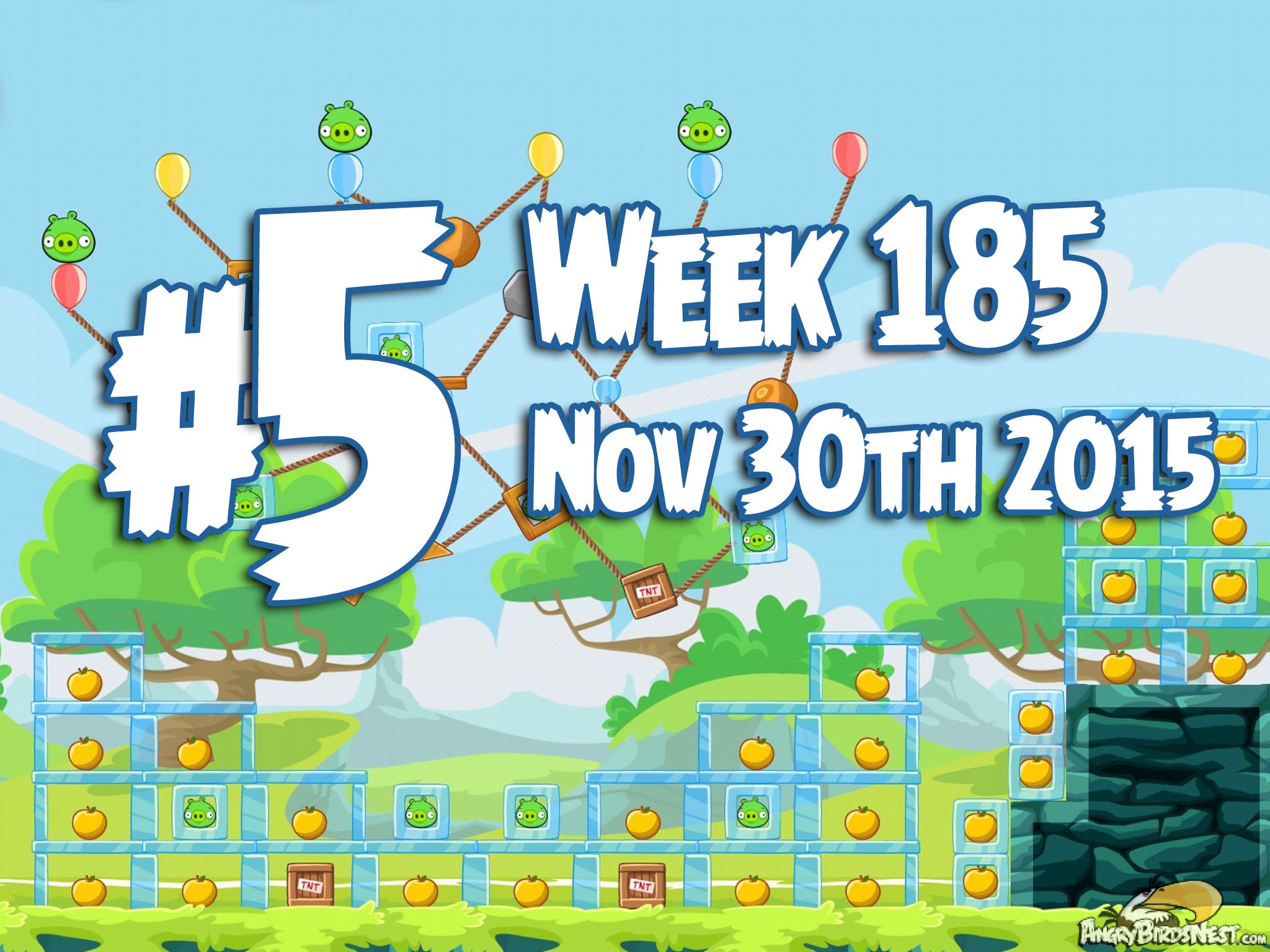 Angry Birds Friends Tournament Week 185 Level 5