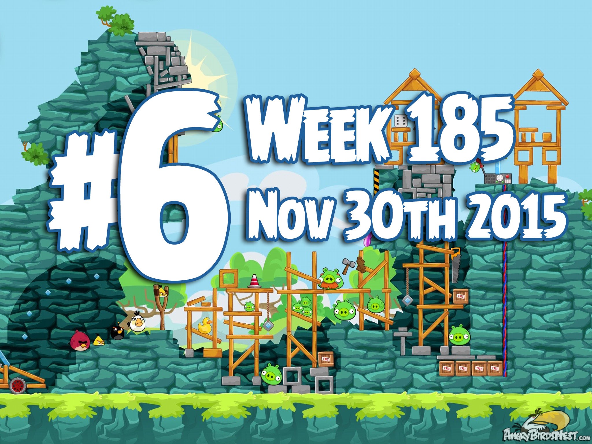 Angry Birds Friends Tournament Week 185 Level 6