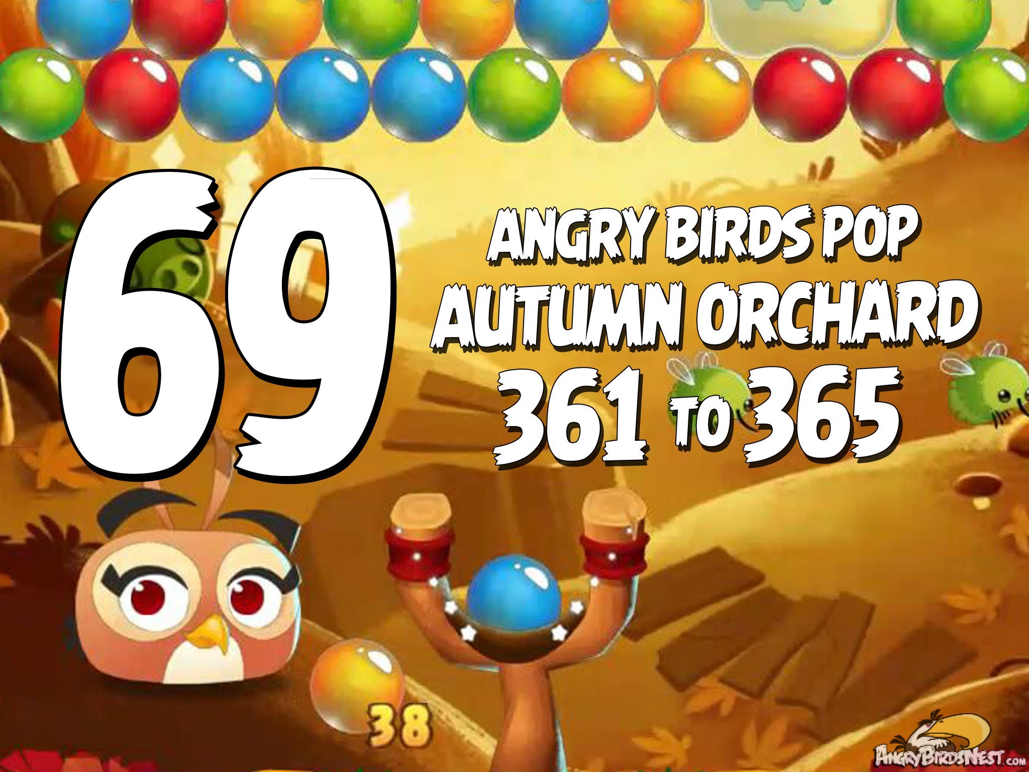 Angry Birds Pop Part 69 - Autumn Orchard