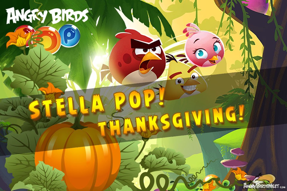 Angry Birds Pop Thankgiving Update Feature image