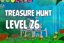 Angry Birds Rio Treasure Hunt Walkthrough Level #26