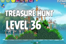 Angry Birds Rio Treasure Hunt Walkthrough Level #36