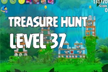 Angry Birds Rio Treasure Hunt Walkthrough Level #37